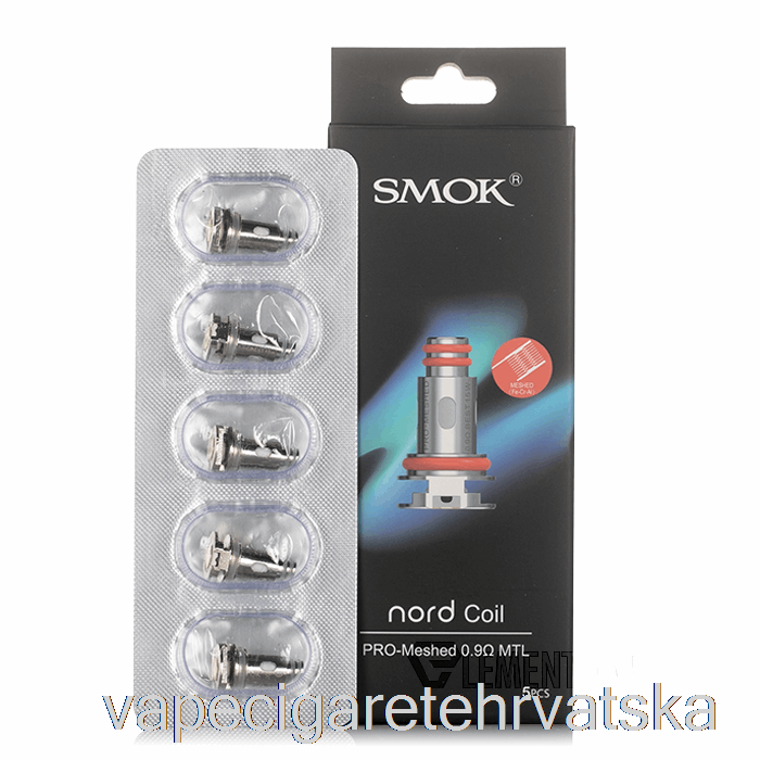 Vape Cigarete Smok Nord Pro Zamjenske Zavojnice 0.9ohm Mtl Mrežaste Zavojnice